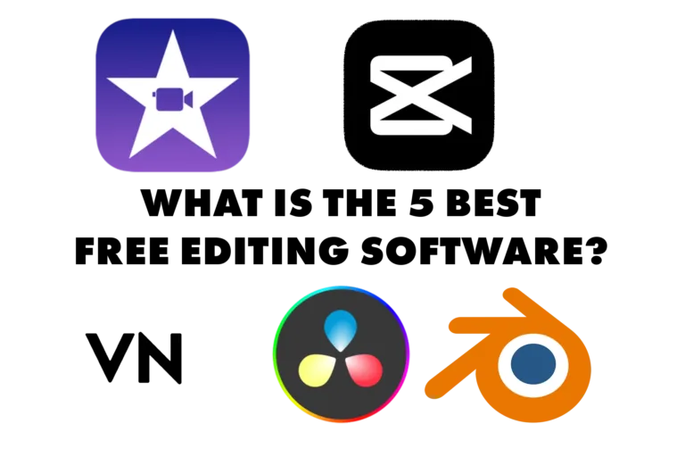 What is the 5 best video editing software